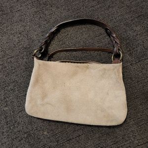 Gap Brown Suede Hand Bag